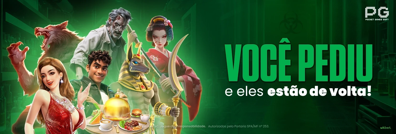 Slots Premium da PG Soft na wkbet